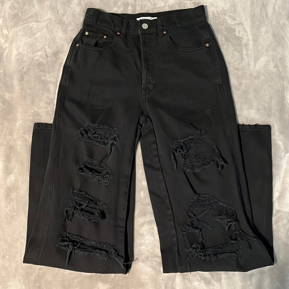 Wore only once! Black baggy jeans from Pacsun size 26